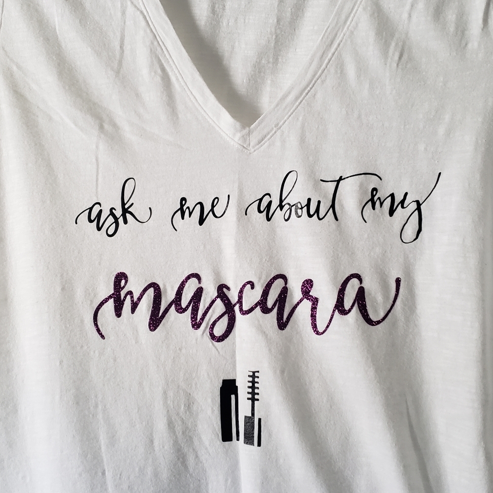 A new day mascara tshirt